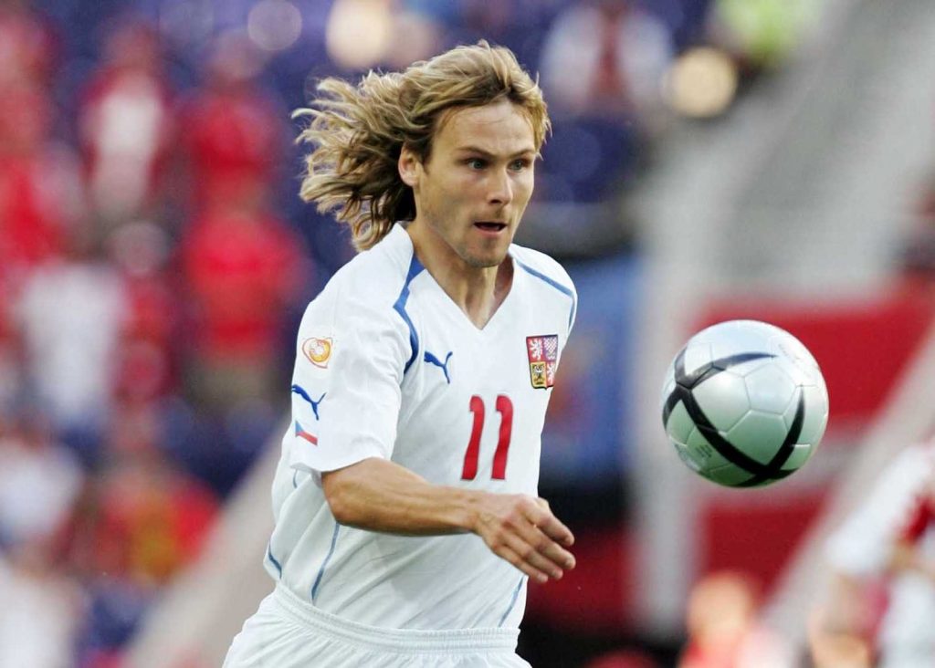 Pavel Nedved là ngôi sao của đội tuyển quốc gia cộng hòa Séc
