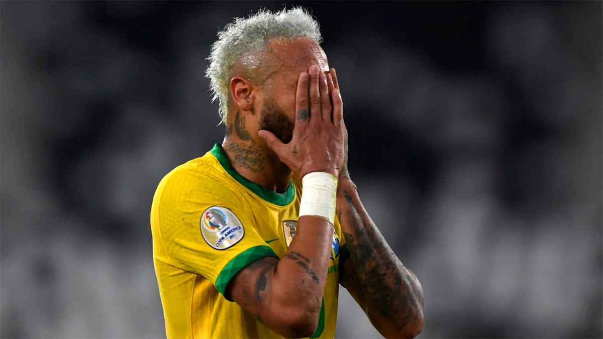 Neymar có một trận chung kết không thành công