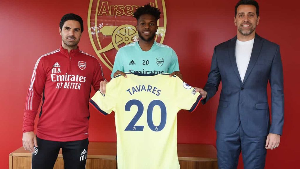 Nuno Tavares khi được về với Arsenal
