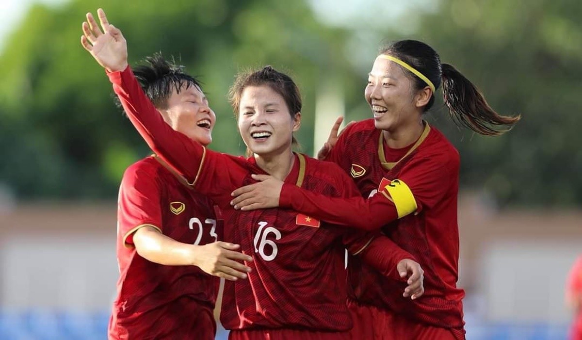 Đội tuyển bóng đá nữ Việt Nam chuẩn bị cho giải Asian Cup 2022