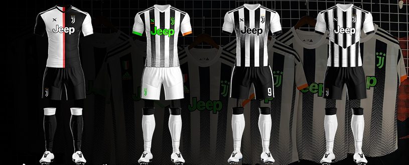 Trang phục thi đấu của CLB Juventus độc và lạ